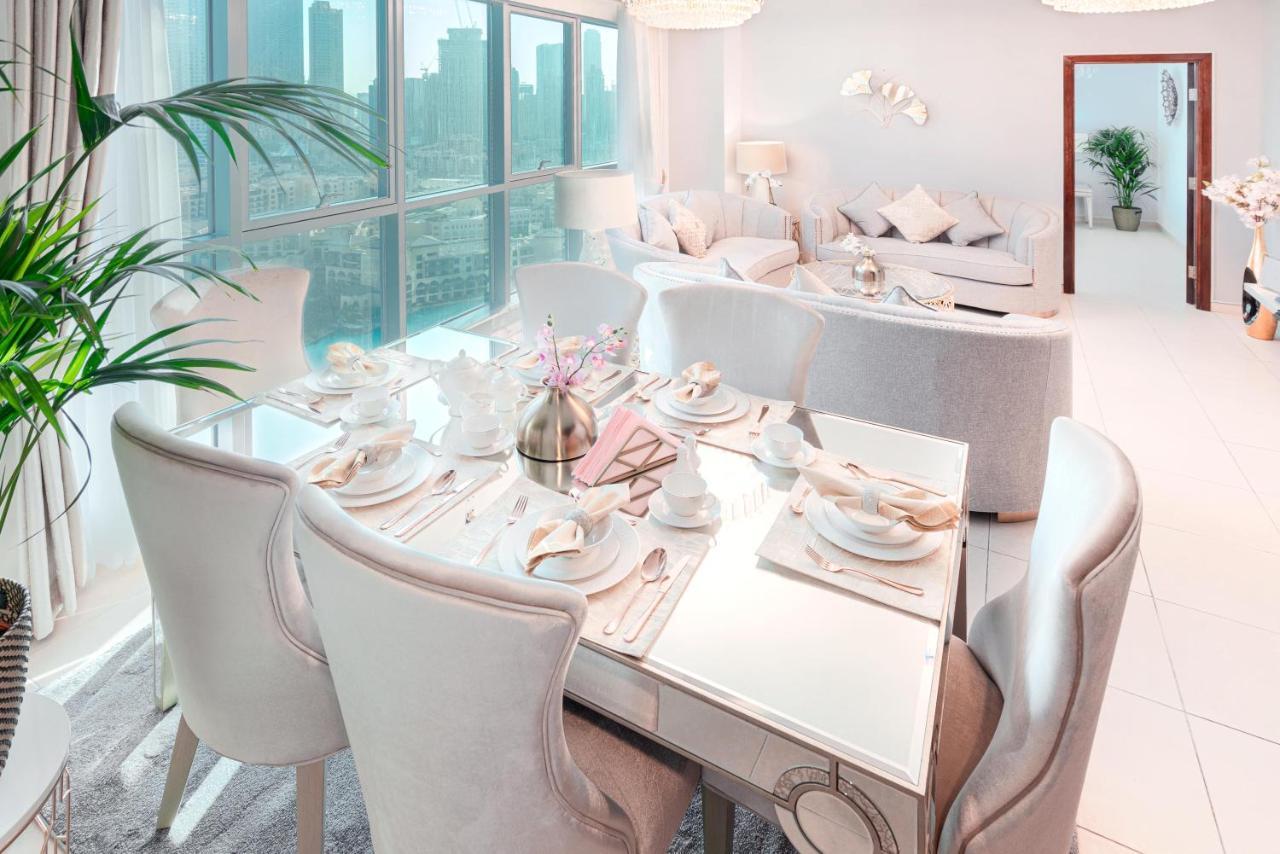 Elite Royal Apartment - Full Burj Khalifa & Fountain View - Ambassador Dubai Luaran gambar